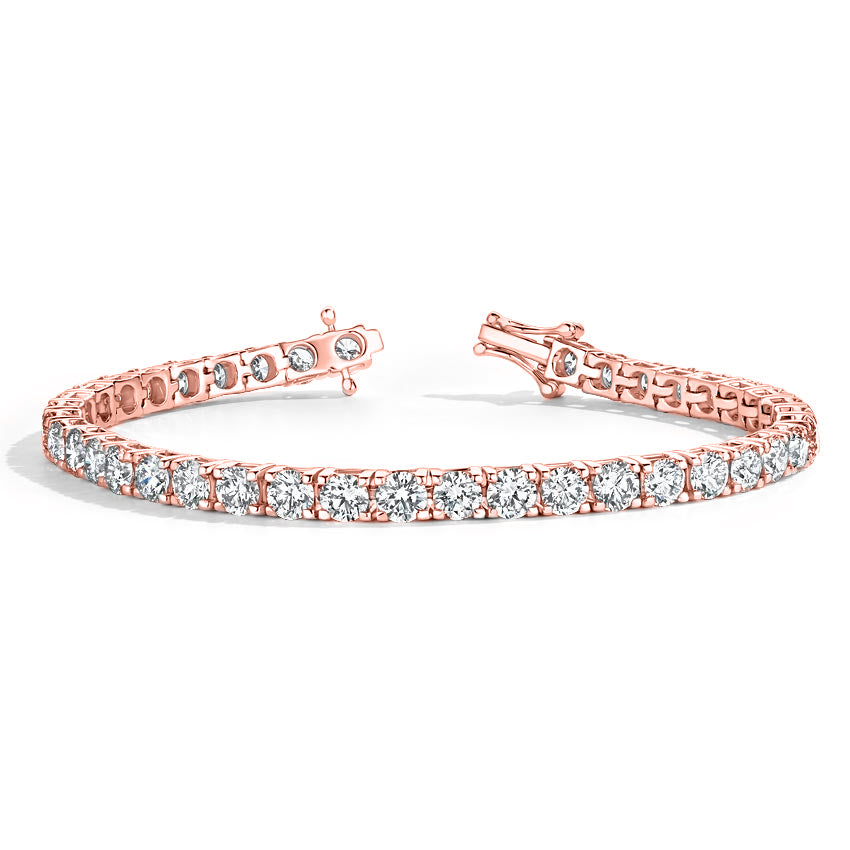 6CT Total Weight Round Diamond Tennis Bracelet